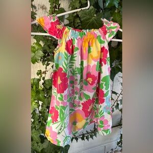 Lilly Pulitzer Vibrant Patterned Dress Toddler Small